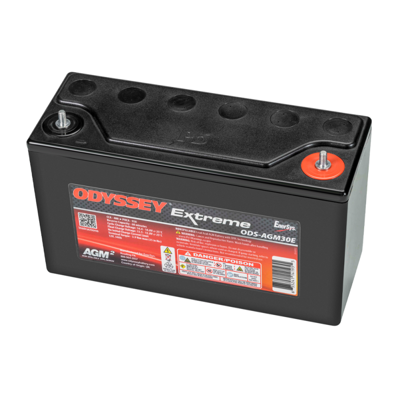 Bateria de competição AGM Odyssey Extreme PC950 ODS-AGM30E 34 Ah 950 PHCAArray