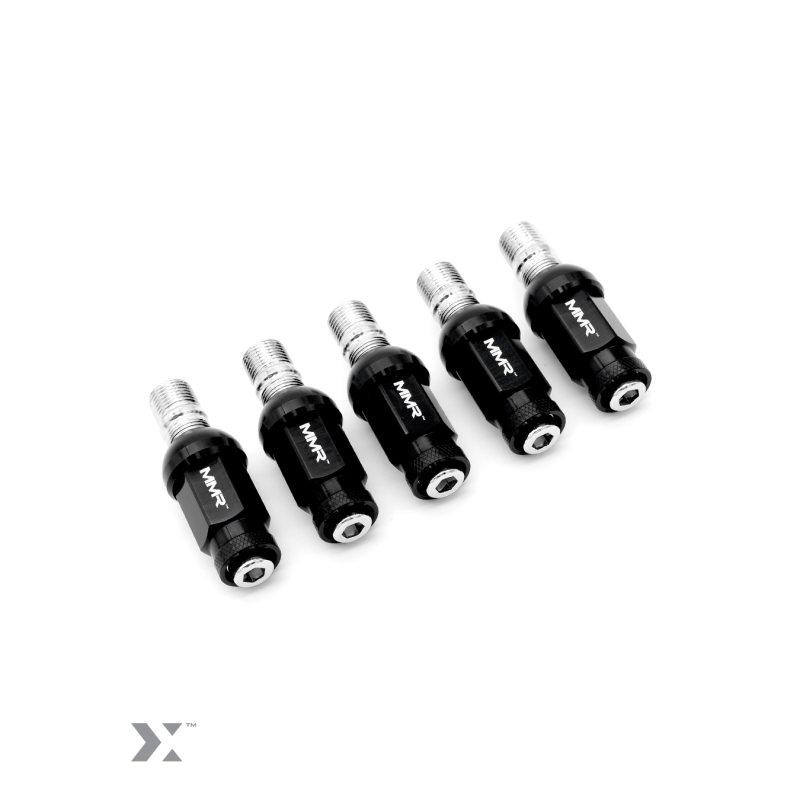 Equipa tu BMW o MINI con el kit MMR, que incluye 20 espárragos M14x1,25 de 70 mm y 20 tuercas cónicas. Ideal para llantas deArray