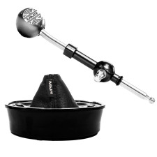 Kit de alavanca de mudanças curta MINI F5x em titânio com costuras pretas da MMR Performance MMR14-1403-TI-B