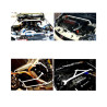 Barra de refuerzo del ala ULTRA RACING Honda Civic FD/FD2 Hybrid/TypeR