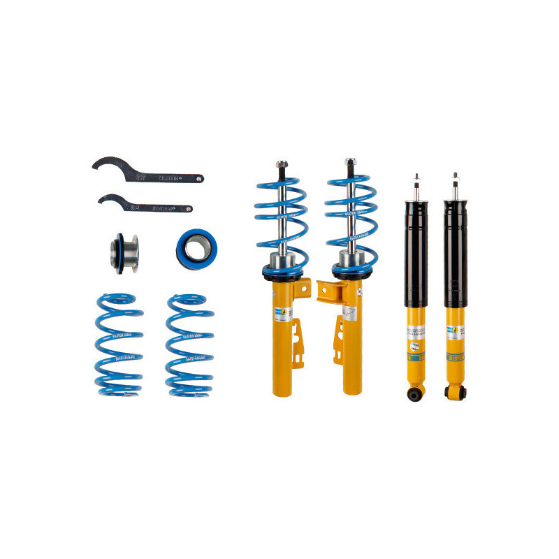 Kit Bilstein Combinés Aterrajados Amortiguador Réglables B14 Smart Fourtwo Cortados y hechos cabriolasArray