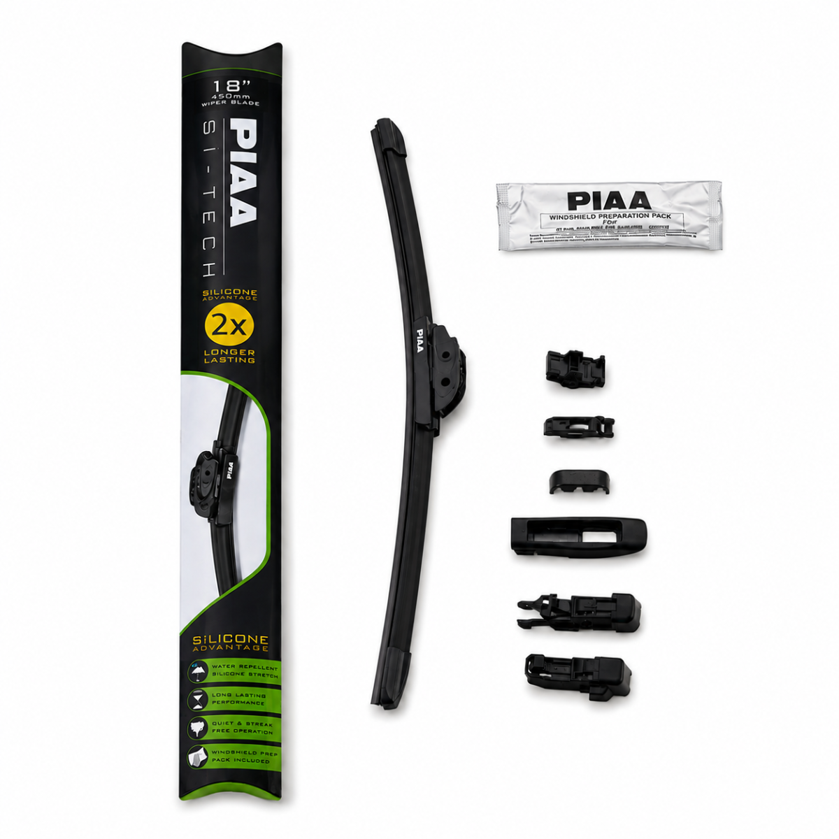 Raqueta del parabrisas de silicona PIAA Si-Tech 97045B 450 mmArray