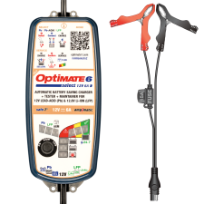 Cargador de batería AGM, GEL, EFB, plomo-ácido y litio LiFePO4 de 12 V OptiMate 6 Select V2 TM370