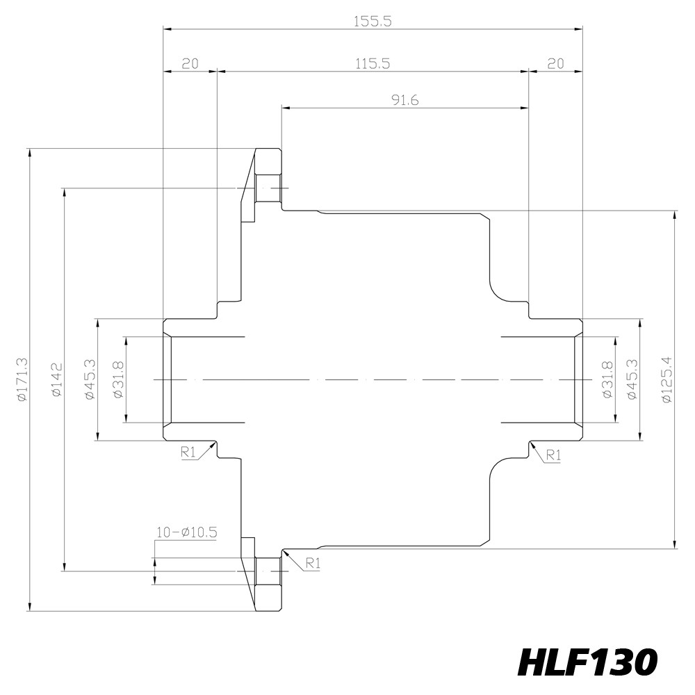 Diferencial de deslizamiento limitado Blackline Land Rover Defender Discovery Range Rover 24 estrías - HLF130Array