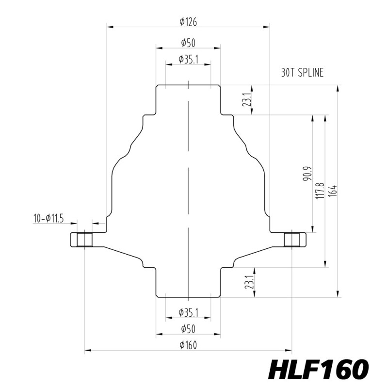 Diferencial de deslizamento limitado Blackline para Toyota GT86 e Subaru BRZ - HLF160Array