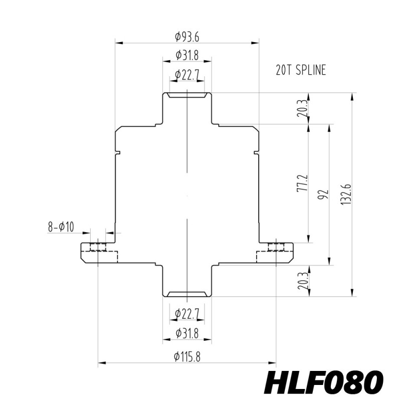 Diferencial de deslizamiento limitado Blackline Triumph GT6 Spitfire TR7 - HLF080Array