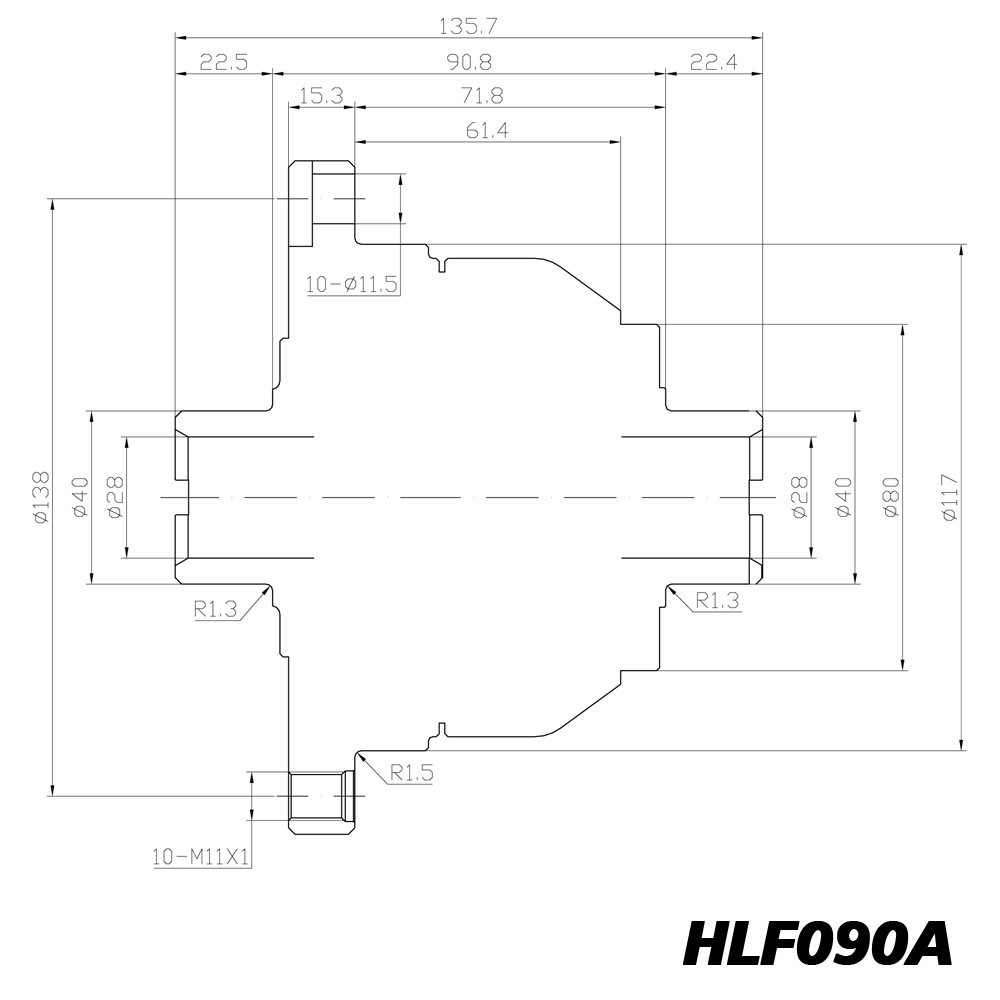 Diferencial de deslizamento limitado Blackline para Honda K20 e K24 – conversão para tração às quatro rodas - HLF090AArray