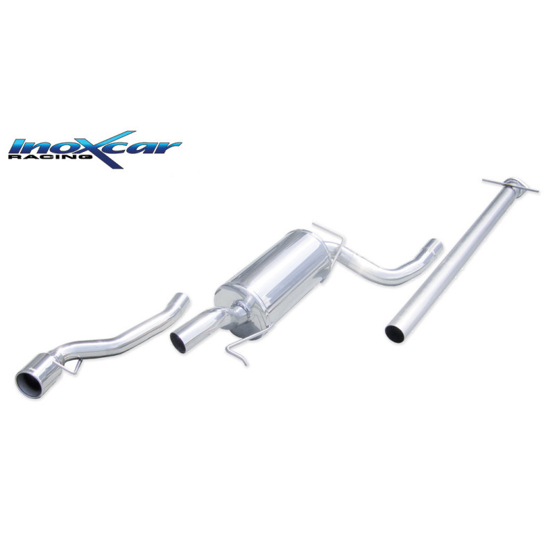 Sistema de escape Cat-Back Inoxcar para Ford Focus RS Mk1 2.0 Turbo - FOFO.06.102Array