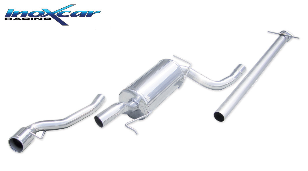 Sistema de escape Cat-Back Inoxcar para Ford Focus RS Mk1 2.0 Turbo - FOFO.06.102Array