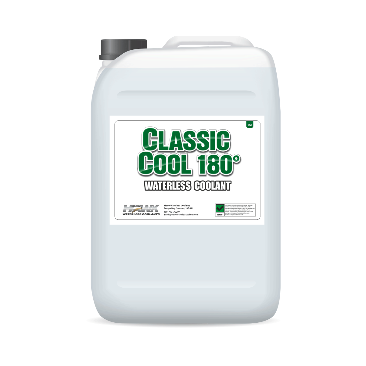 Hawk Classic Cool 180° 25 L, líquido sin agua para coches antiguos y vehículos clásicosArray