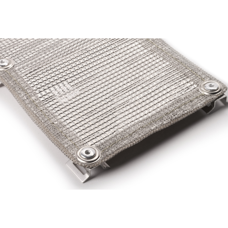 Escudo térmico em inox com pinças Cool ItArray