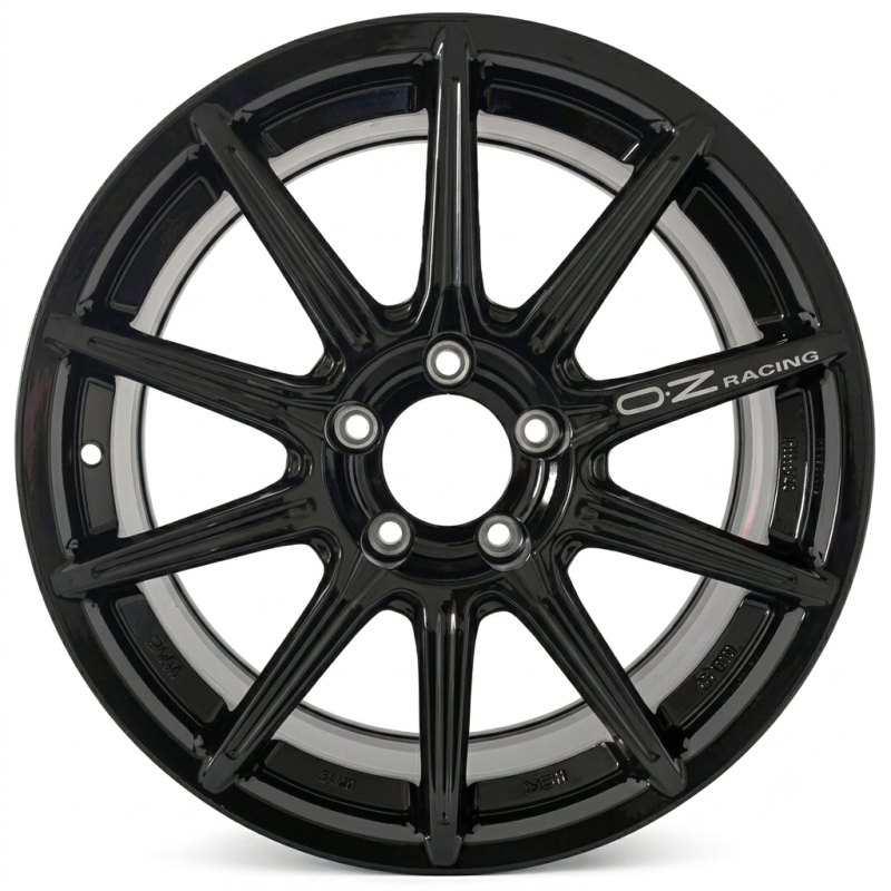 Llanta de aluminio OZ Racing Rally Tarmac 18x8 negro brillante - Citroën C3 Rally2 - W01E06052YL2Array