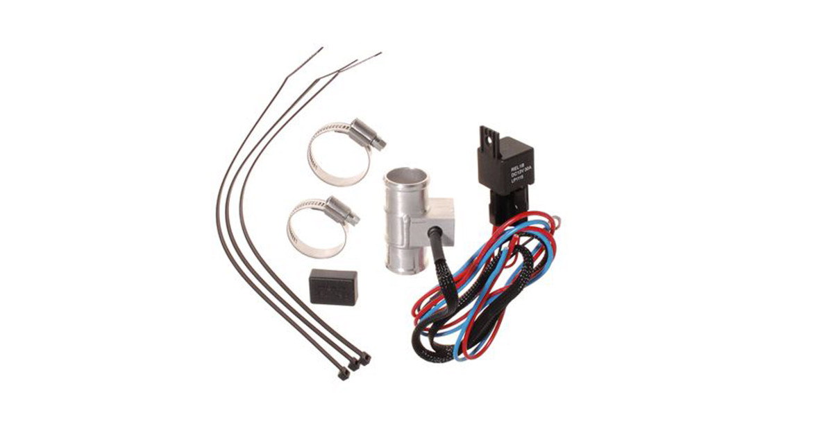 Kit de termocontacto ajustável para mangueira Revotec de Ø25 mm para ventilador de 12 VArray