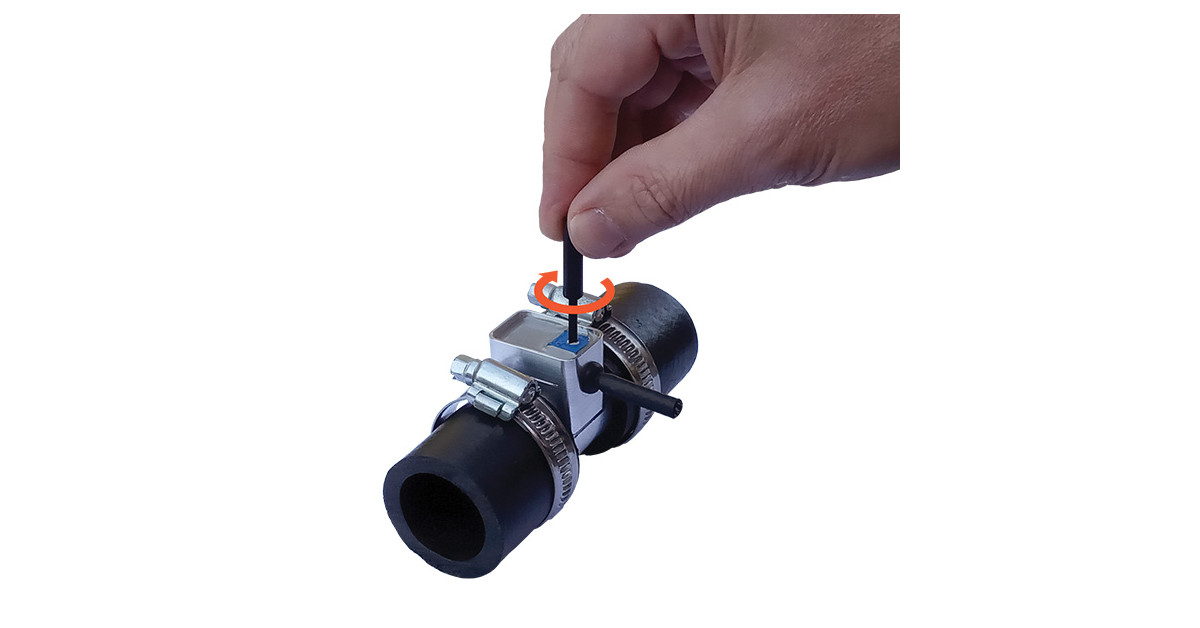 Kit de termocontacto ajustável para mangueira Revotec de Ø25 mm para ventilador de 12 VArray