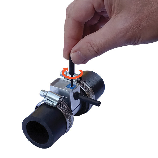 Kit de termocontacto ajustável para mangueira Revotec de Ø25 mm para ventilador de 12 VArray