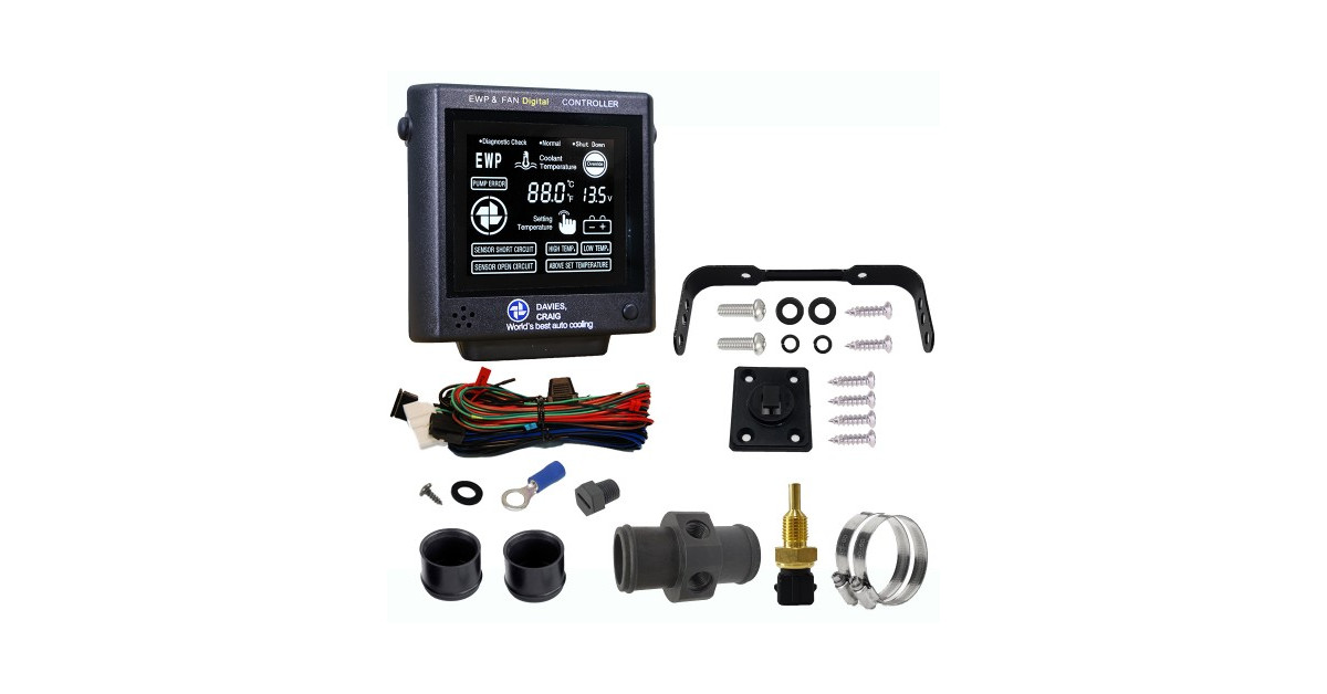 Kit controlador Davies Craig para bomba e ventilador - 12 V / 24 V - Ref. 8002Array