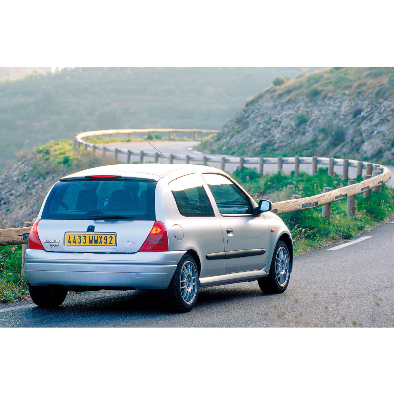 Silencioso sport Inoxcar para Renault Clio 2 RS 172 ch 2000-2001, salida ocultaArray