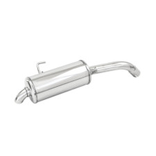Silencioso de escape desportivo Inoxcar RECL.13 para Renault Clio 2 RS Fase 2 2.0 16V 172 ch (2001-2004). Silenciador traseiro e