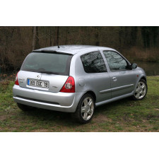 Silenciador desportivo Inoxcar para Renault Clio 2 RS Fase 2, 172 ch (2001-2003) com saída oculta