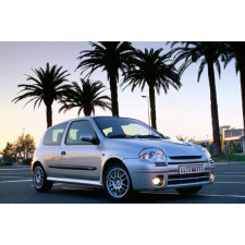 Silenciador desportivo Inoxcar para Renault Clio 2 RS fase 1, 172 cv (2000–2001) Saída oculta