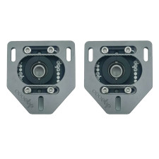 Par de copelas ajustables sobre rótula OBP para BMW E36, E8x, E9x, Z3 y Z4 - OBPTM36F