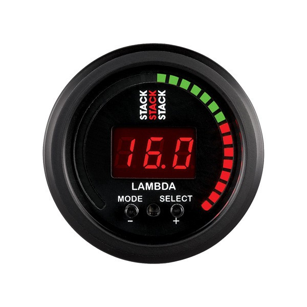 Manómetro AFR Lambda de banda larga Stack ST3403 com sonda Bosch LSU 4.9Array