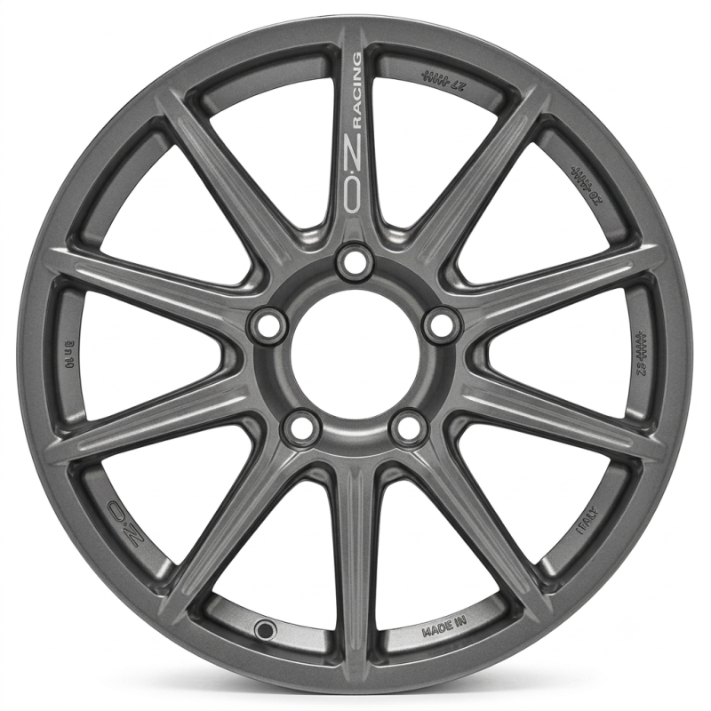 Jante de alumínio OZ Racing Rally Tarmac 18x8 cinzento grafite montante - Toyota Yaris GR Rally2 - W01E31001YL3Array