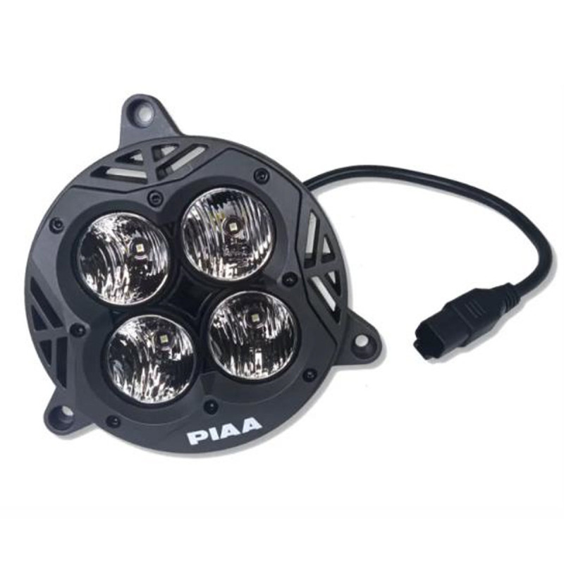 Farol de curva e de longo alcance led PIAA LPM137A 130 mm 4000 K 30 W 4000 lm RallyArray