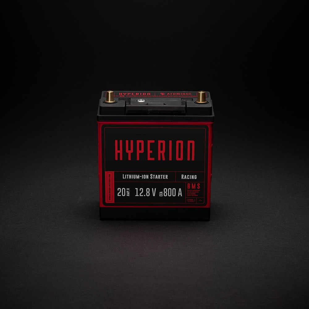 Bateria de lítio Baterias Atomique Hyperion 20 iões de lítio LiFePO4 12V alto desempenho 20AhArray