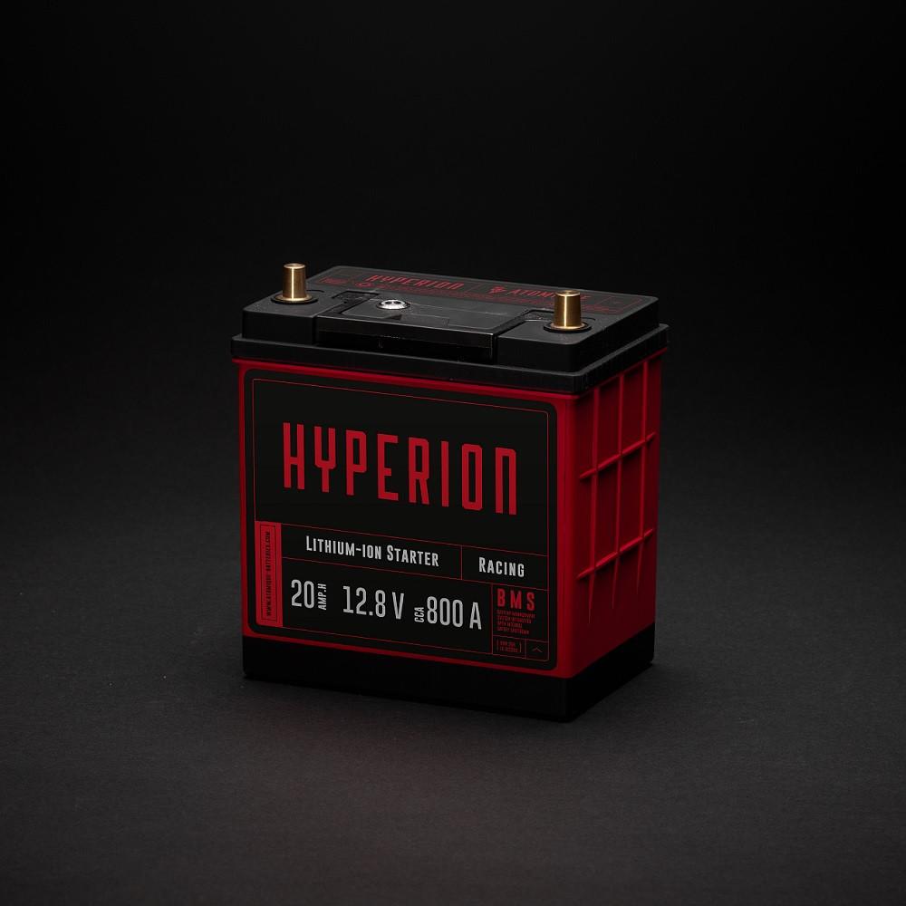 Bateria de lítio Baterias Atomique Hyperion 20 iões de lítio LiFePO4 12V alto desempenho 20AhArray