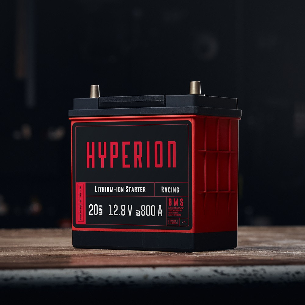 Batería litio Atomique Batteries Hyperion 20 Lithium-ion LiFePO4 12V alto rendimiento 20AhArray