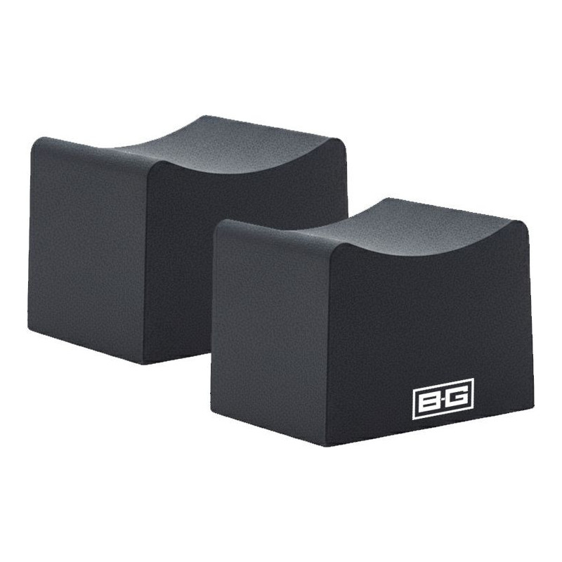 Par de suportes verticais BG Racing BG6509 em espuma EPS de alta densidade. Altura de 30 cm, superfície antiderrapante e carga mArray