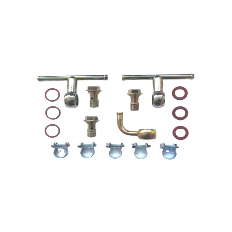 Kit de racores de gasolina para 3 carburadores Weber DCOE FK00053Array