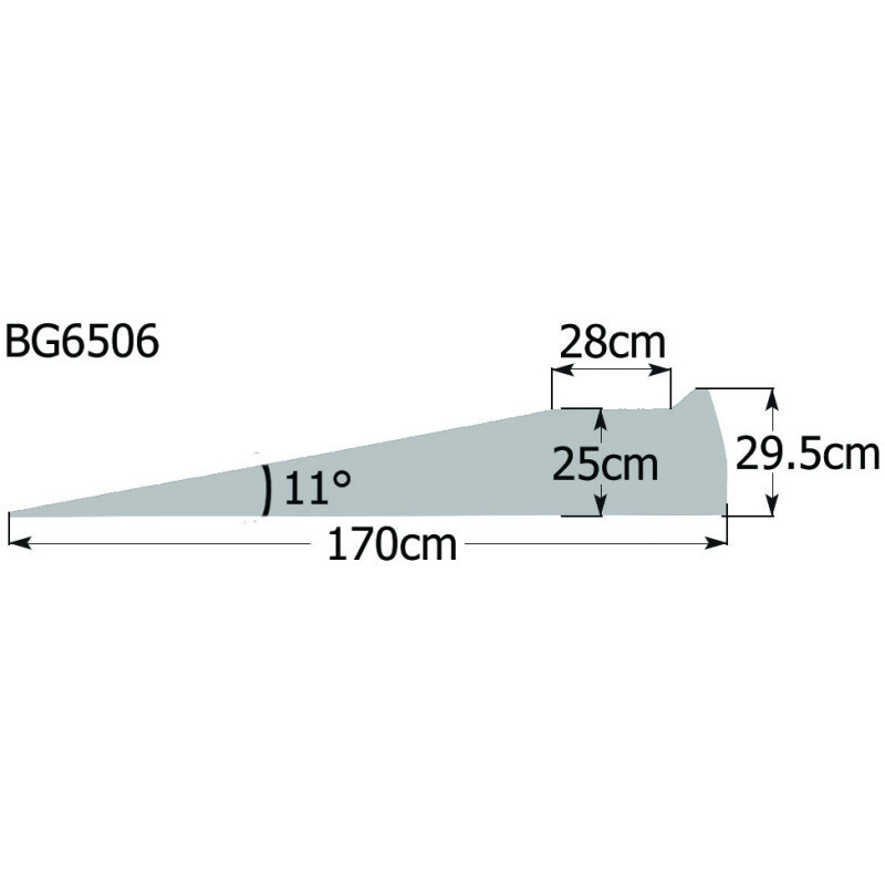 Rampas de elevação para automóveis BG Racing BG6506 11°Array