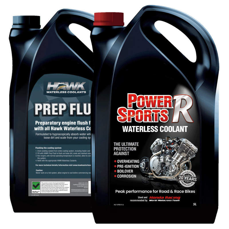 Pack de líquido de refrigeración de 5 L para motos de carretera y