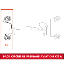 Pack sistema de frenado flexible Dash 3 Kit A