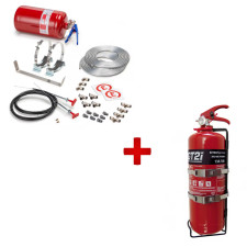 Pack Extintor Sparco 4.25L + GT2i 2kg de regalo