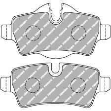 Pastilhas de travão FERODO DS 1.11 traseiras para MINI R55-R59