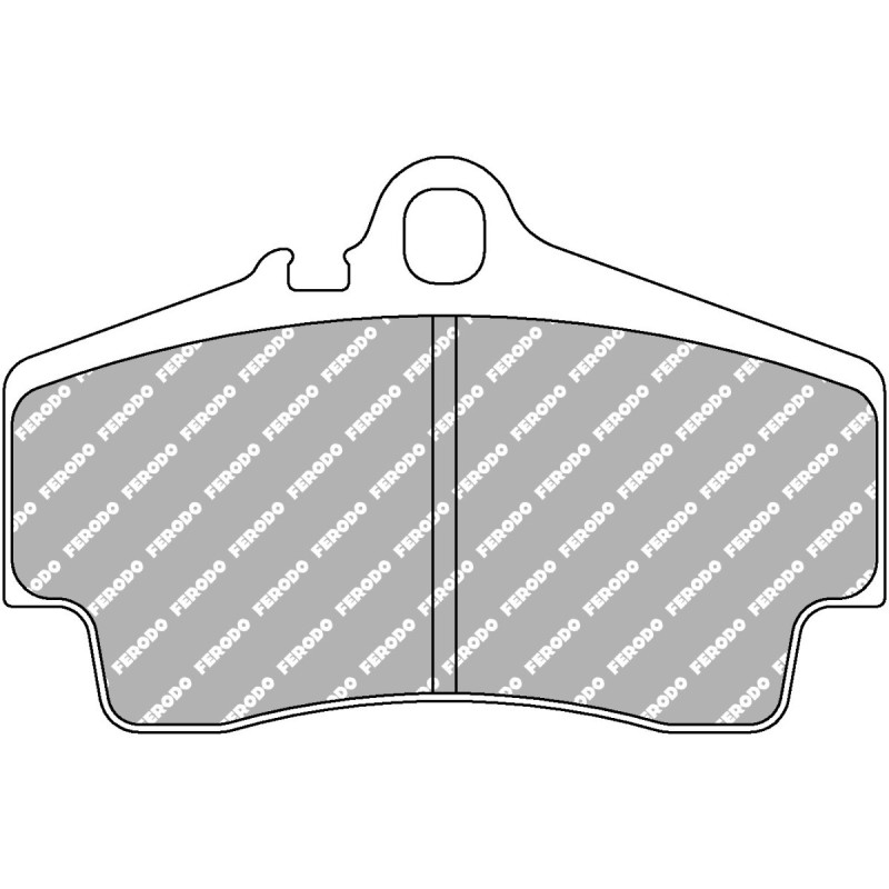 Pastilhas de travão FERODO DS 3.12 dianteiras/traseiras para PORSCHE BoxsterArray