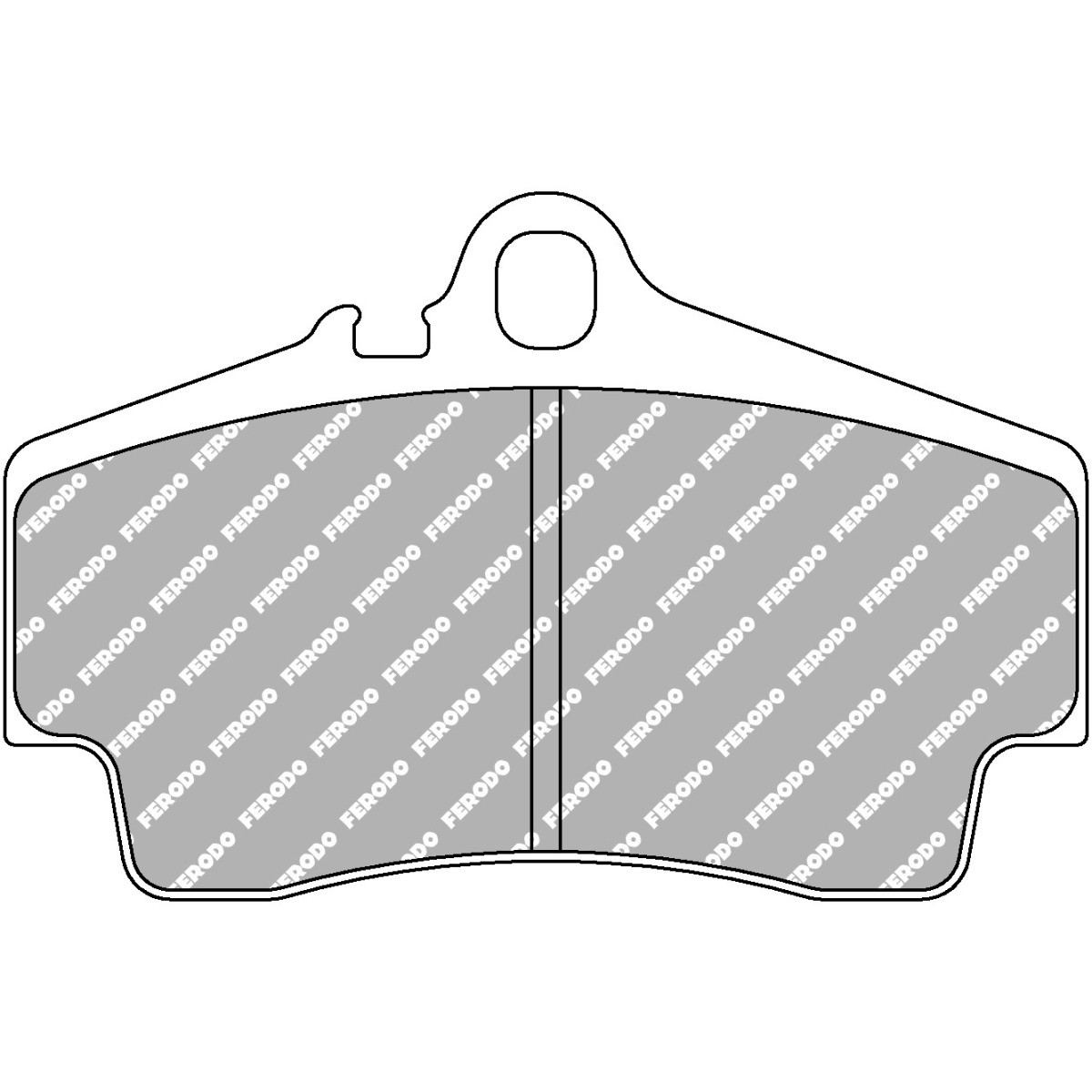 Pastillas de freno FERODO DS 3.12 delanteras/traseras para PORSCHE BoxsterArray
