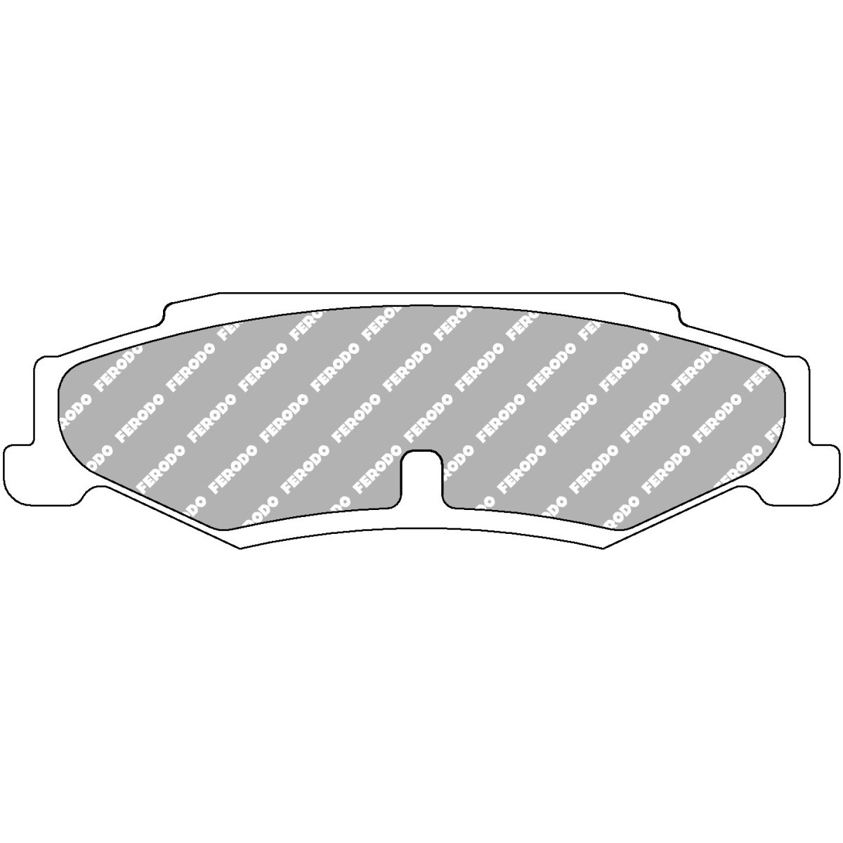 Pastilhas de travão FERODO DS2500 CHEVROLET CorvetteArray