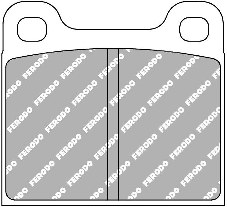 Pastilhas de travão FERODO DS UNO dianteiras para ALFA/BMW/PORSCHE/VWArray