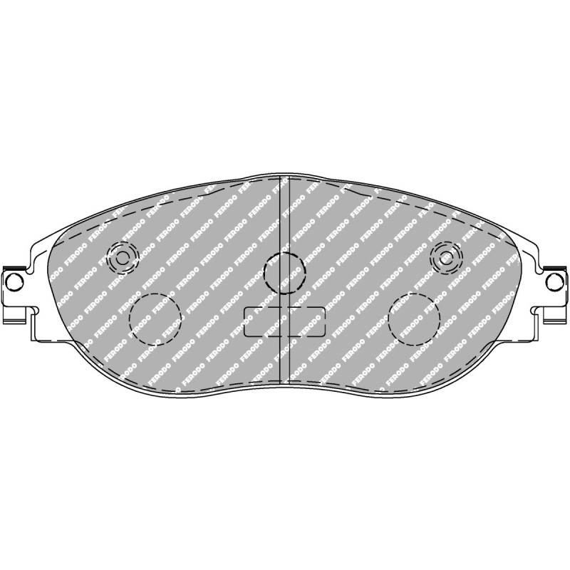 Pastillas de freno FERODO DS 3.12 delanteras para AUDI S3 quattro/VW Golf 7Array