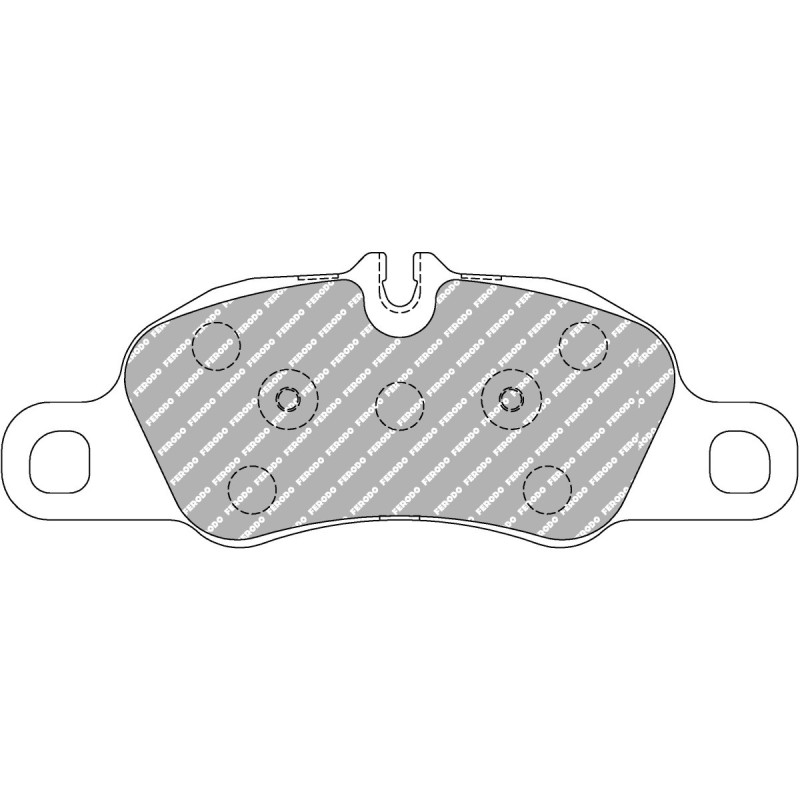 Pastillas de freno FERODO DS 3.12 delanteras para PORSCHE 911 997/Boxster 981Array