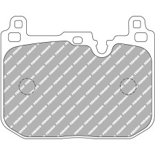 Pastillas de freno FERODO DS UNO delanteras para Mini F55-56 JCW
