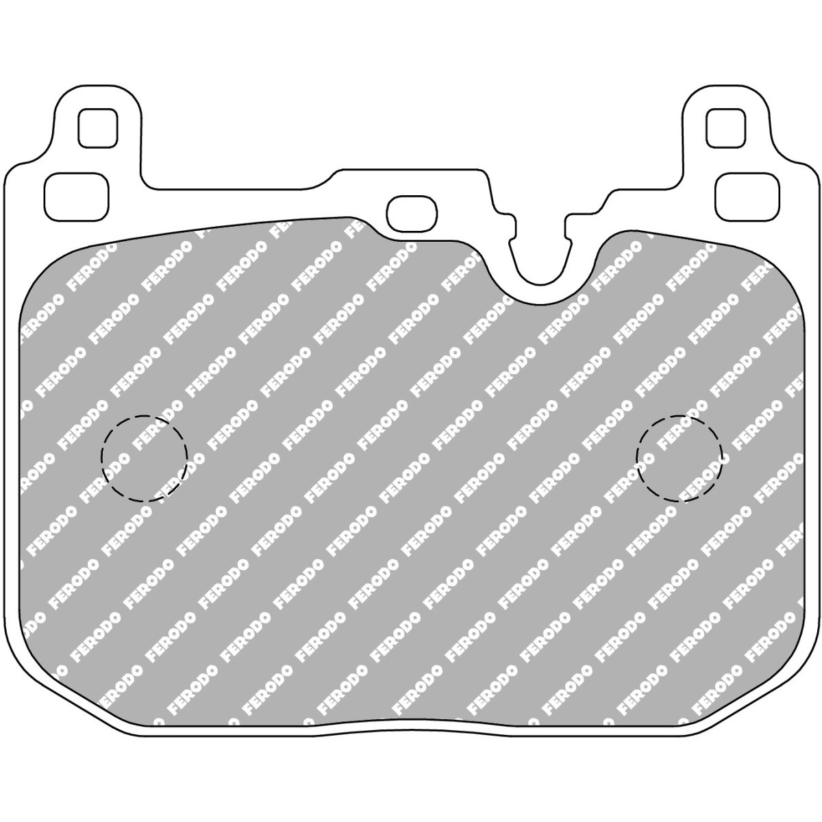 Pastilhas de travão FERODO DS UNO dianteiras para Mini F55-56 JCWArray