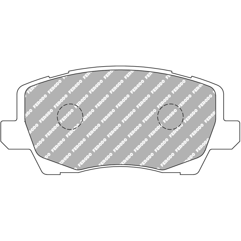 Pastilhas de travão FERODO DS2500 dianteiras para KIA Picanto 1,0/1,2Array