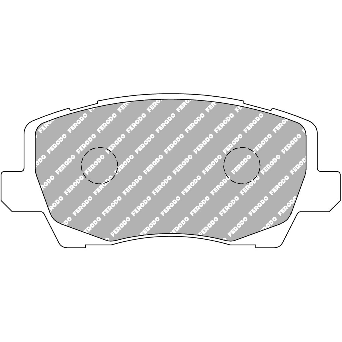 Pastilhas de travão FERODO DS2500 dianteiras para KIA Picanto 1,0/1,2Array
