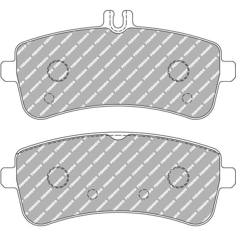 Pastillas de freno FERODO DS2500 traseras para MERCEDES AMG 63Array