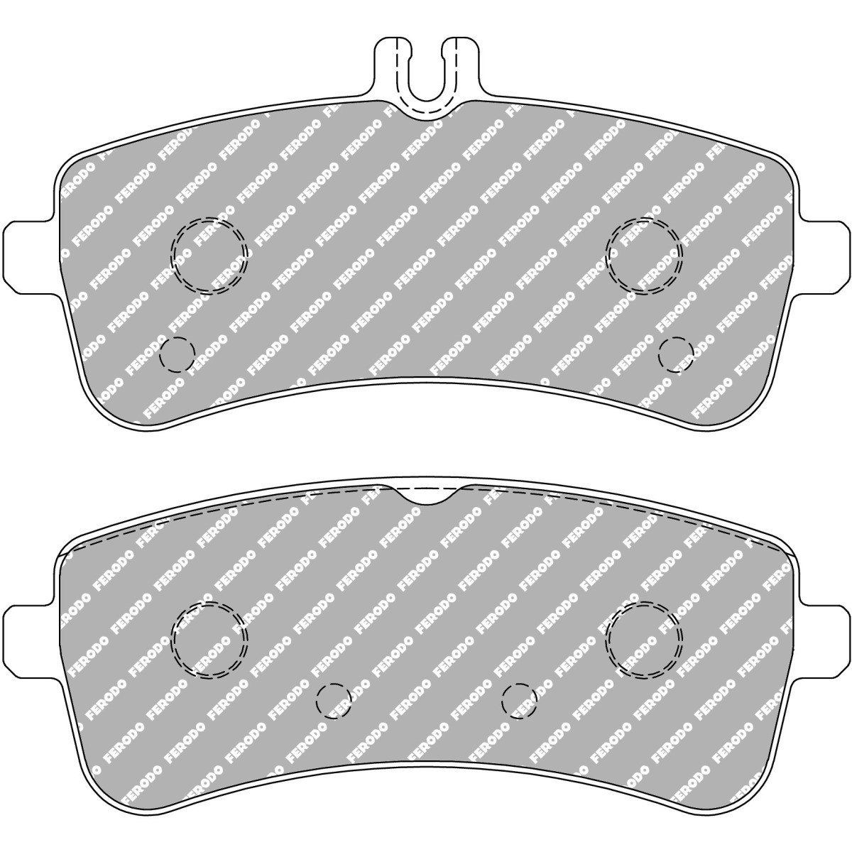 Pastillas de freno FERODO DS2500 traseras para MERCEDES AMG 63Array